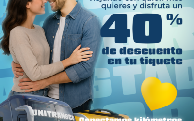 ¡Compra con un 40 % de descuento y sorprende a esa persona especial con un viaje inolvidable! 💛💙